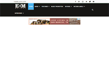 Tablet Screenshot of edmnations.com